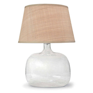Seeded Oval Table Lamp