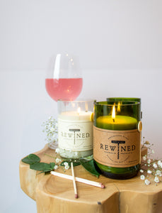 Rewined Wine Candle