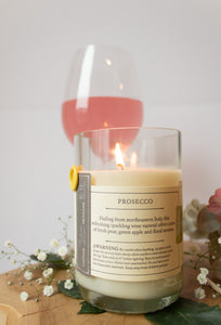 Rewined Wine Candle