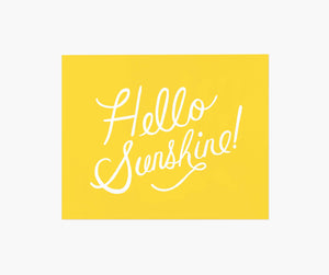 Hello Sunshine Print 8x10